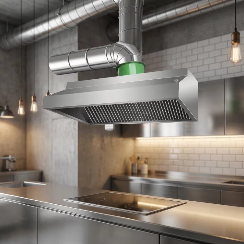 Commercial Kitchen Hoods - Cappa Aspirante Commerciale Personalizzabile da Parete