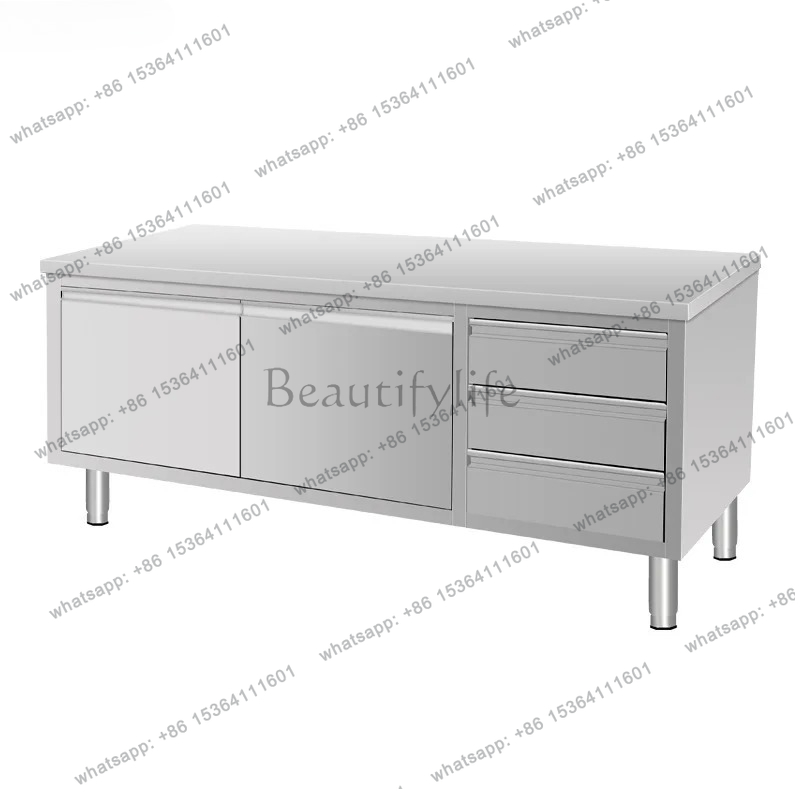 Commercial Kitchen Worktops - Armadio Commerciale in Acciaio Inossidabile con